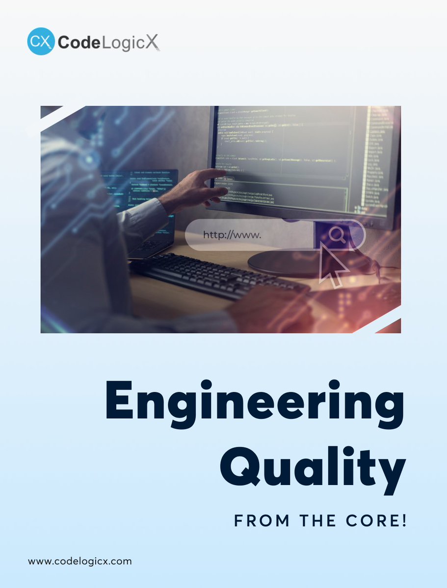 Codelogicx's tweet image. We believe quality isn’t a step, it’s a strategy.
Our Quality Engineering Solutions ensure your products perform flawlessly across speed, scale, and security.                            

#QualityEngineering #SoftwareTesting #CodeLogicX #DigitalExcellence  #QAAutomation