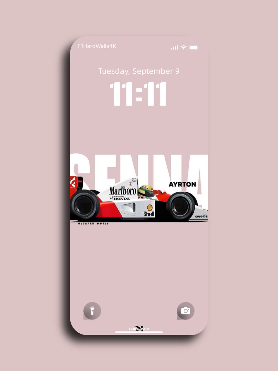F1HardWalls4K's tweet photo. AYRTON SENNA | McLaren MP4/6 https://t.co/Ja9trhpdXm