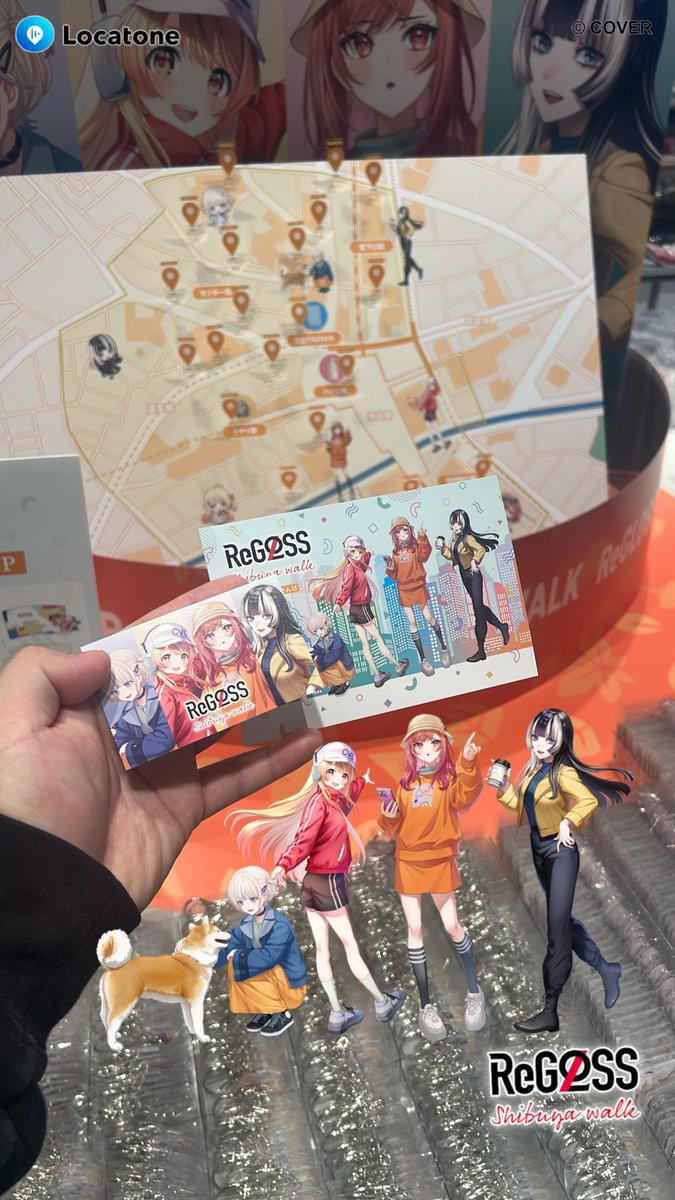 panpanpanyapapa's tweet image. #ReGLOSS渋谷さんぽ

2時間かからないくらいかな！

全部まわったー！

想像より楽しかったぜ！
新しいところに行く。新しい刺激！

うん！たまには良きかな。
しきもReGLOSSの和気藹々ボイスと共にとか、リラックス効果もあるな！

ぜひ、みんなも歩いてみては、いかがかな？