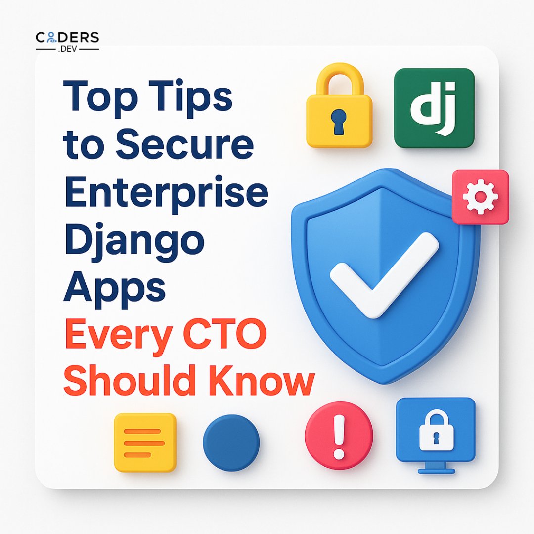 dev_coders's tweet image. Django apps are top targets for cyberattacks 🛡️

Weak configs = major risks for enterprises.

Get the complete blueprint to secure your Django web app.

🔗 Full guide on our blog.

coders.dev/blog/best-prac…

#Django #CyberSecurity #AppSecurity #CTO #TechLeadership #CodersDev