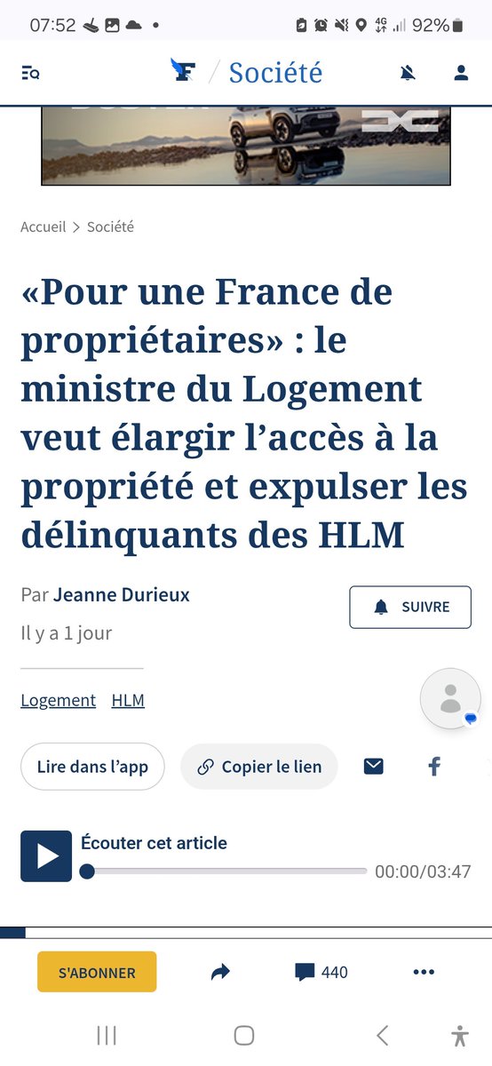 laurence1119436's tweet image. lefigaro.fr/actualite-fran…
La mafia est propriétaire de plus de 30 % des #logements dans les #HLM  il en parle pas Que cette mafia soit saisie #MacronDemission