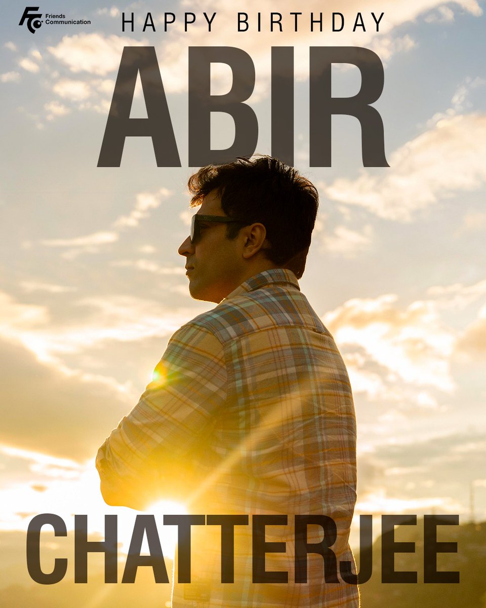 Happy birthday <a href="/itsmeabir/">Abir Chatterjee</a> 

#AbirChatterjee #FriendsCommunication