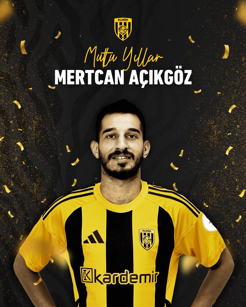 Bugün futbolcumuz Mertcan Açıkgöz’ün doğum günü🎂

İyi ki doğdun, mutlu yıllar Mertcan 💛🖤
