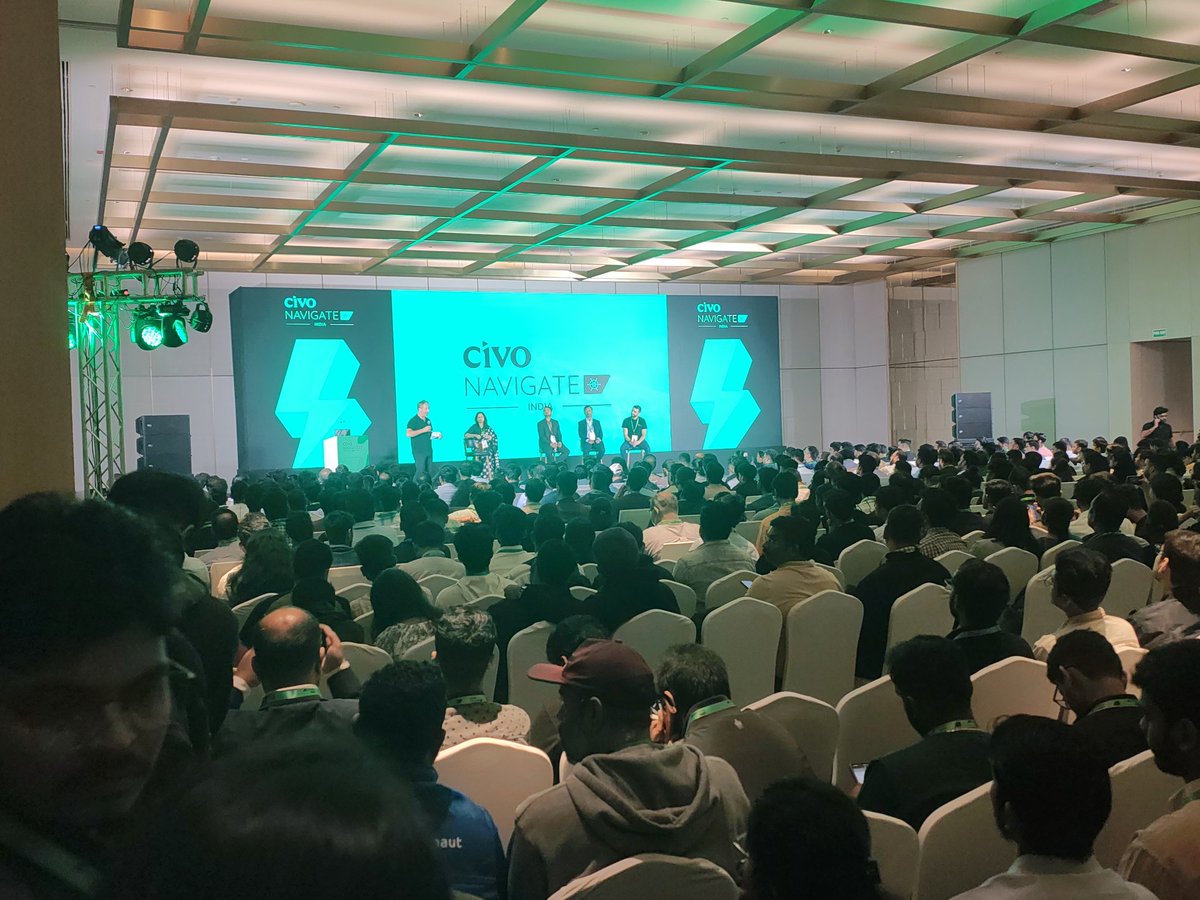 akshayktwt's tweet image. Kicking off the day at the #CivoNavigateIndia venue!

Excited for all the learning, networking, and cloud-native goodness ahead. 🚀

@CivoCloud
