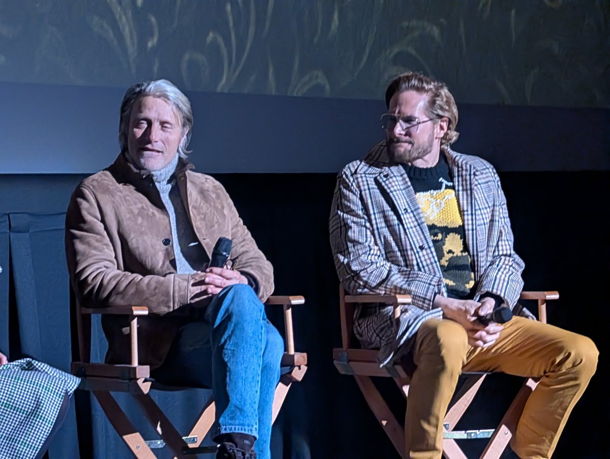 Saw Bryan Fuller and Mads Mikkelsen at the live Q&amp;A for Dust Bunny at the Alamo Drafthouse in Brooklyn! Bryan is a dream! OMG, he gives the best hugs. So happy I could cry! #Hannibal #MadsMikkelsen