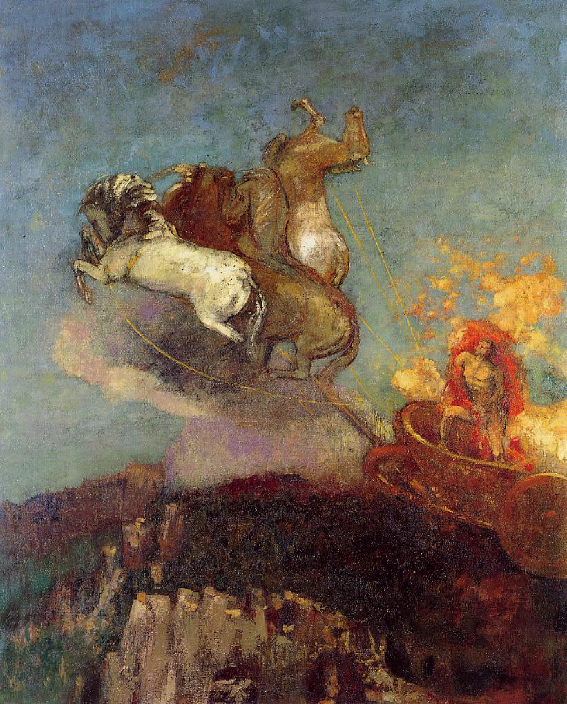 Apollo's Chariot #artbots #redon