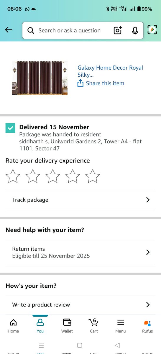 sidpeacelover's tweet photo. @amazonIN @amazon @AmazonHelp - your product shows delivered but neither I've received it yet, nor your customer service is helping! You've made customer support has become so complex and difficult! No resolution and help provided yet! What to do? #amazon #AmazonIndia https://t.co/GLyYfIynhR