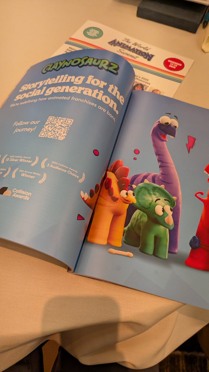 jervibore's tweet image. Just finished an incredible day at the animation summit, met a lot of creatives and talented people. Everyone in the industry is talking about Claynos! It&apos;s humbling and reassuring, we are doing things right! ✨. GN!