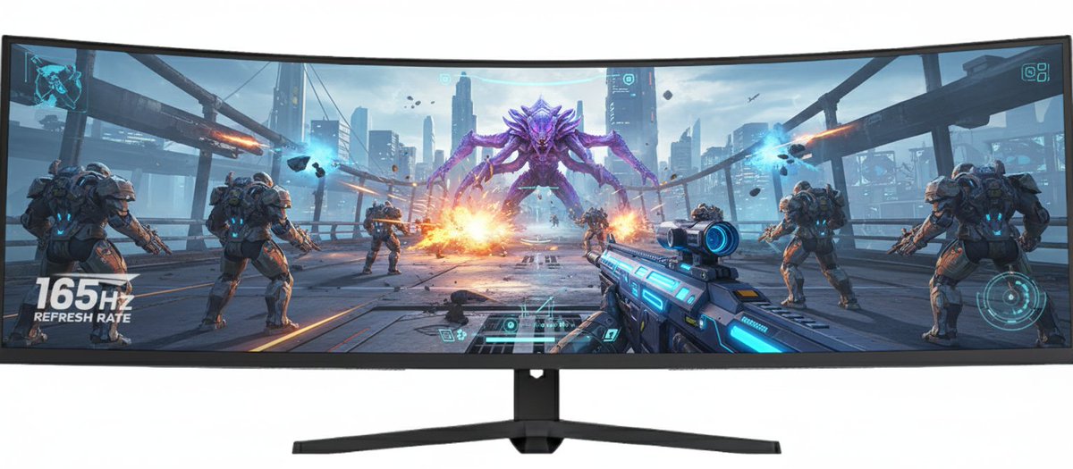 js_ltd's tweet image. The JSNovaEdge Ultra 49 is here — ultrawide, curved, 165Hz, 1ms, AMD FreeSync Premium, and Game+ for elite performance.
Smooth, fast, and built to dominate. 🎮🔥
#JSNovaEdgeUltra49 #Gaming #165Hz #1ms #FreeSyncPremium