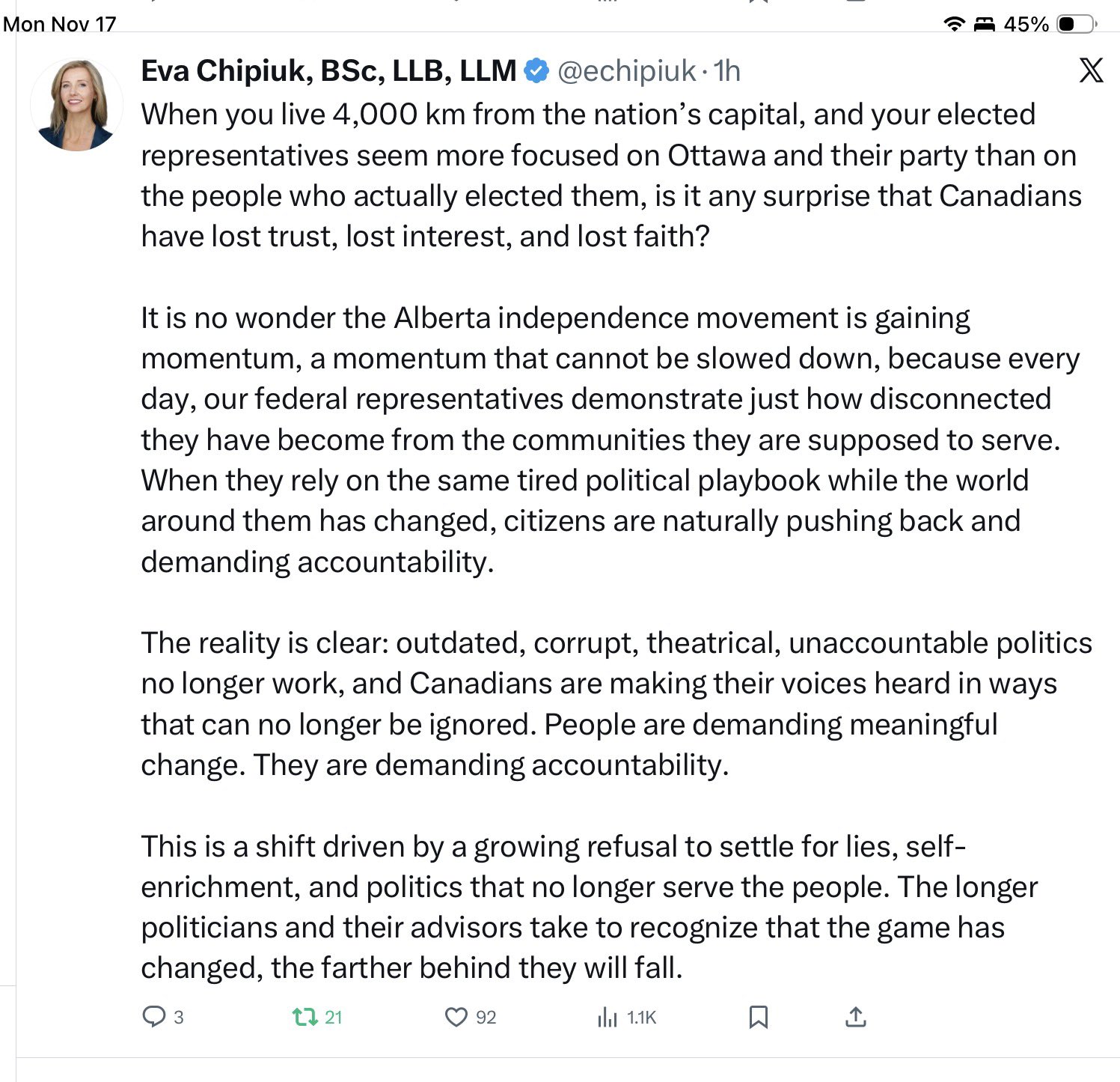 Alberta Secession - Why? (@cnm5000) on X