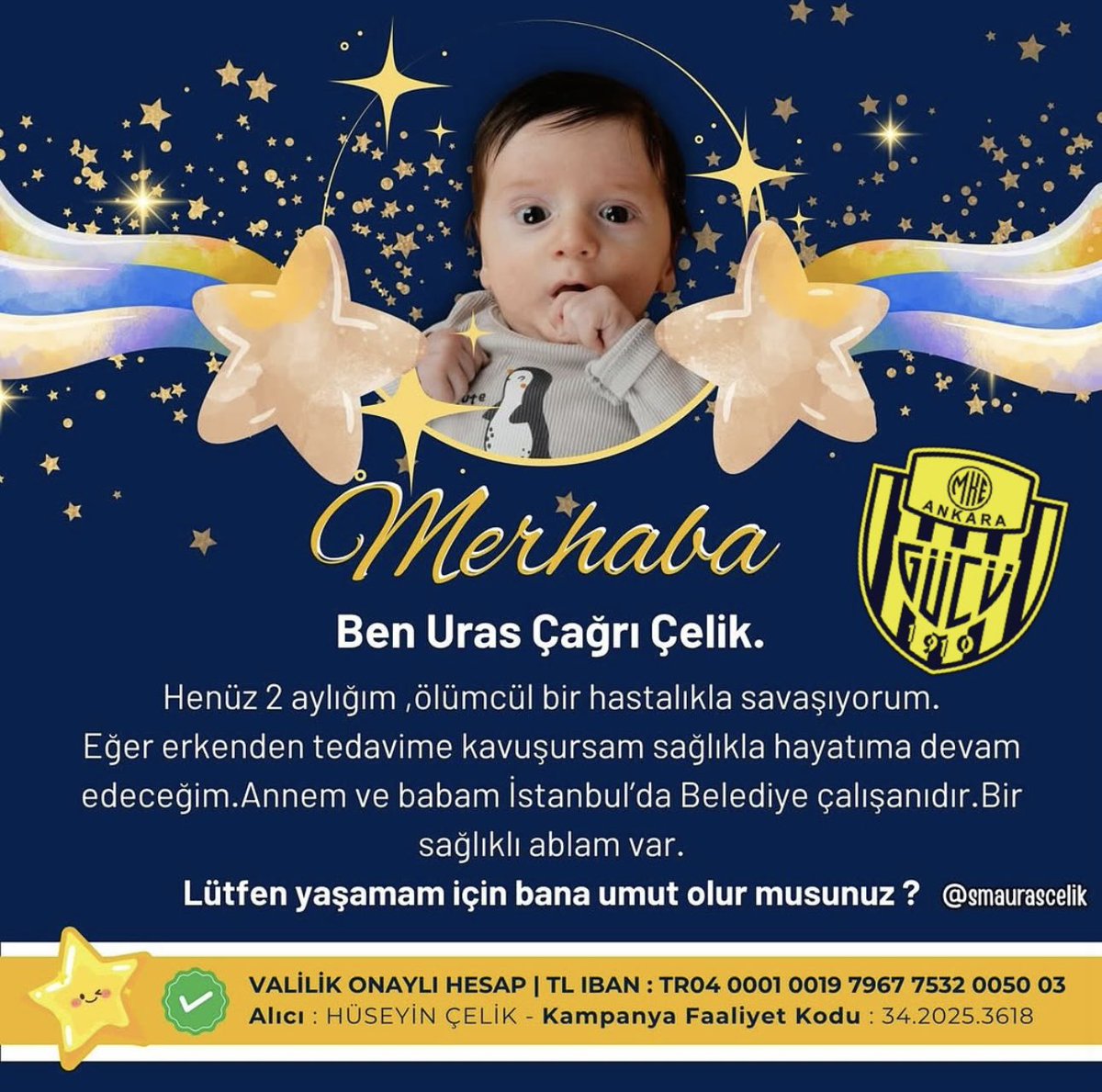 Az çok demeden bu yavrumuzada destek olalım. Ne varsa bizlerin desteğinde var 😔 <a href="/smaurascelik/">smaurascelik</a> 
<a href="/ErcanSeki2/">ERCAN SEKİ</a> <a href="/ErcanSeki/">ERCAN SEKİ</a> <a href="/YalcinDoganVHP/">Yalçın Doğan</a> <a href="/turan3400/">TURAN EŞELİOĞLU 🇹🇷͜͜͡͡✯</a> <a href="/Policeist1/">Policeist</a> <a href="/FatmaKo8076/">Mutlu</a> <a href="/erkan_gocmen_/">Erkan GÖÇMEN</a>