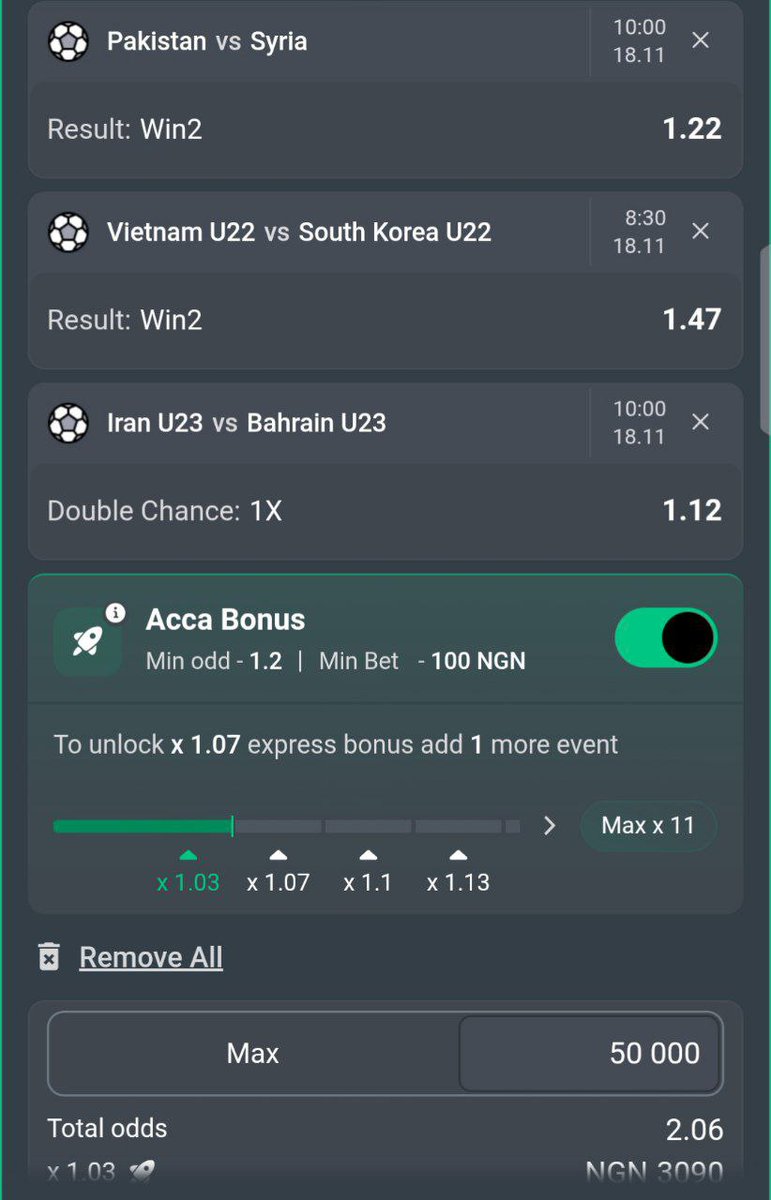 FORECAST_1's tweet image. game on betjarra🟢🟢

LOAD YOUR CODE HERE 👇🏽👇🏽: 
                                  16243174

record.affiliatepark.com/_Pv8sQNblbeTUO…

No  promo code 

Claim free 300% on your first ever deposit

Bet responsible