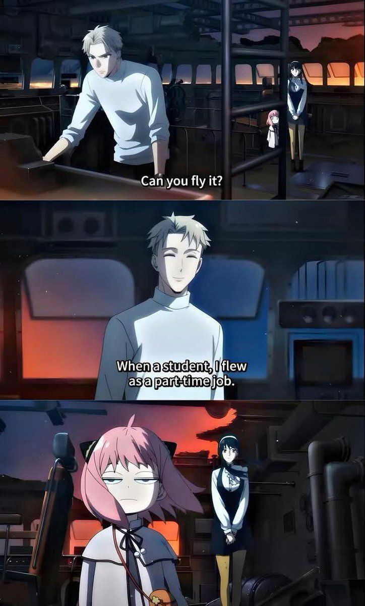 anime_psts's tweet image. Anya and her &quot;papa&apos;s a big liar&quot; face