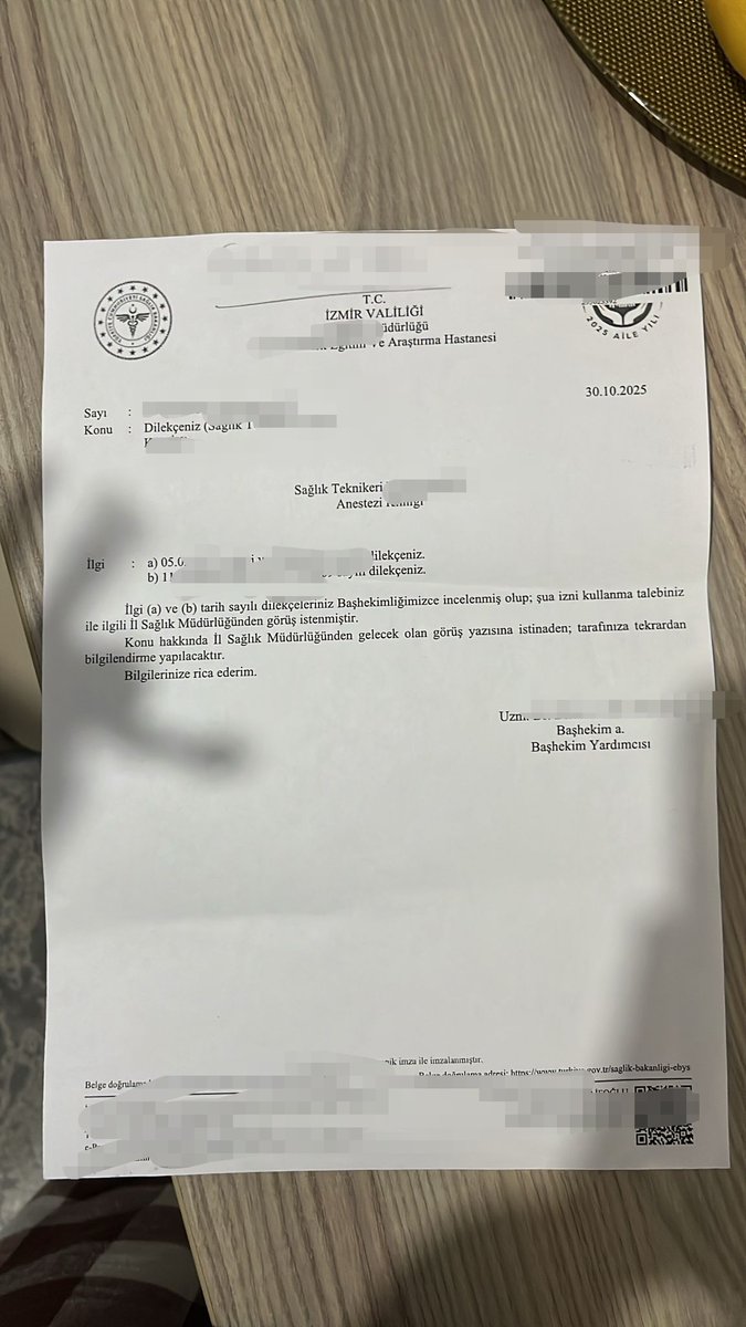 Şua izninin verilmesi gerektiğiyle alakalı kazandığımız emsal davalar varken, DMK varken, İyonlaştırıcı Radyasyon ve Radyonüklit Kullanılarak Sunulan Sağlık Hizmetleri Hakkında Yönetmelik varken, üstelik bütün bunlar idareye sunulmuşken hala İl Sağlık Müdürlüğü'ne sormak