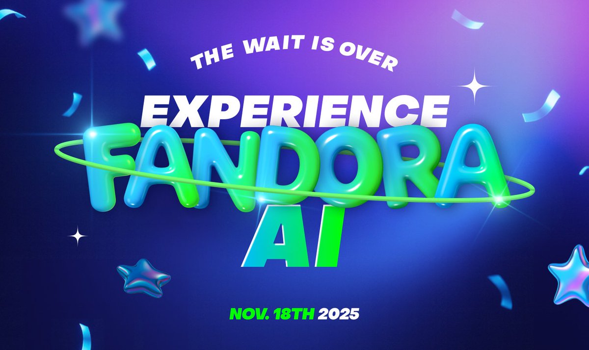 fandomcreator_'s tweet image. ✨ We built it. Now it’s yours.
Explore fandora.ai — live today.
#LaunchDay #GrandOpening #FutureIsNow #fandoraAI

fandora.ai