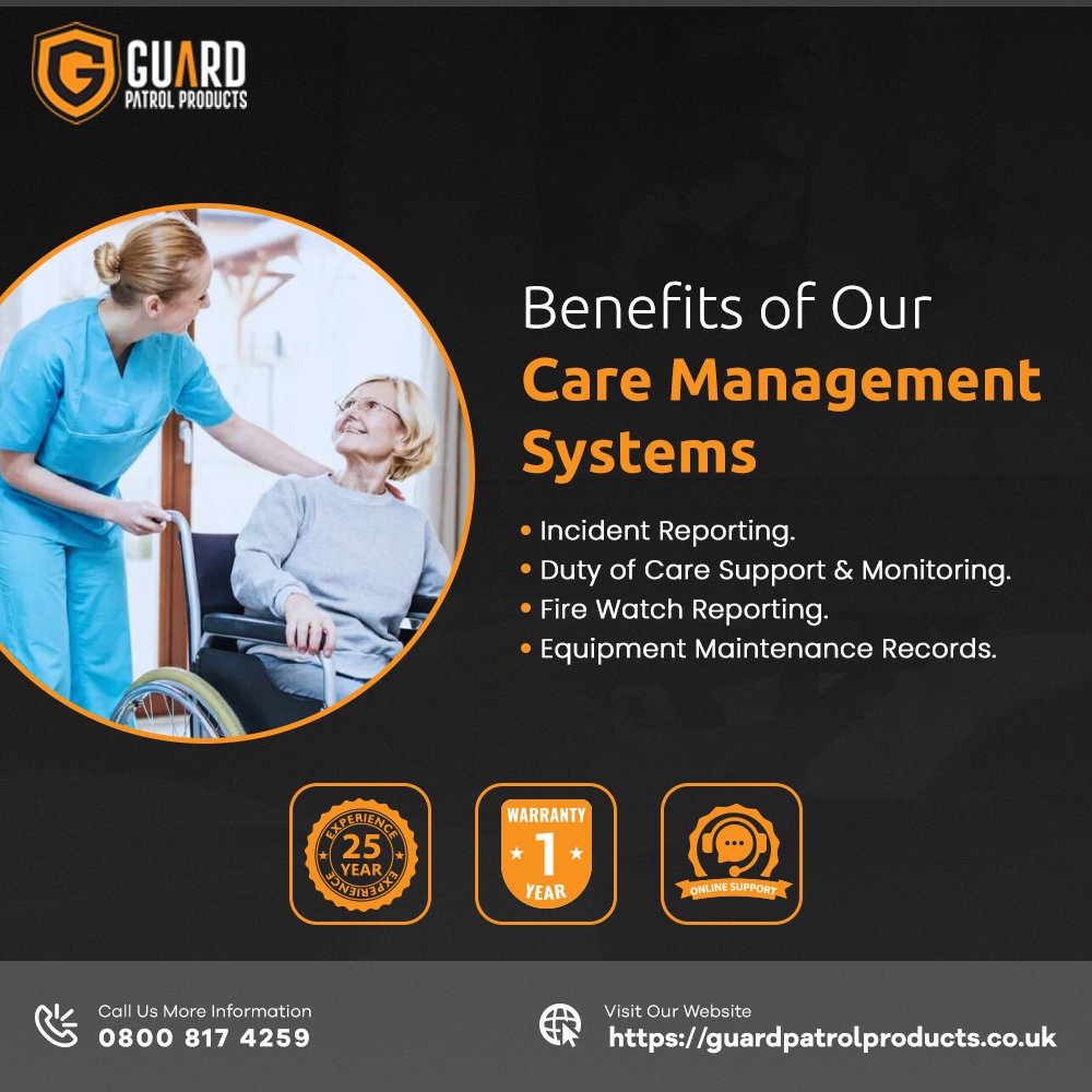 GuardPatrol's tweet photo. From Incident Reporting to Duty of Care Support &amp; Monitoring, our Care Management System ensures safety and accountability at every step. 🚀✨
Learn more: https://t.co/Vi1VIH330A
#GuardPatrolProducts #CareManagement #SmartSolutions #SafetyFirst #AccountabilityMatters https://t.co/eyYLhin8v6