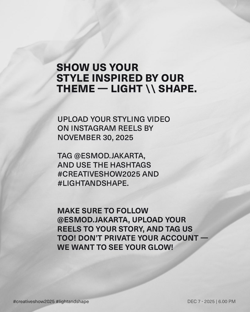 ESMOD Jakarta tweet media