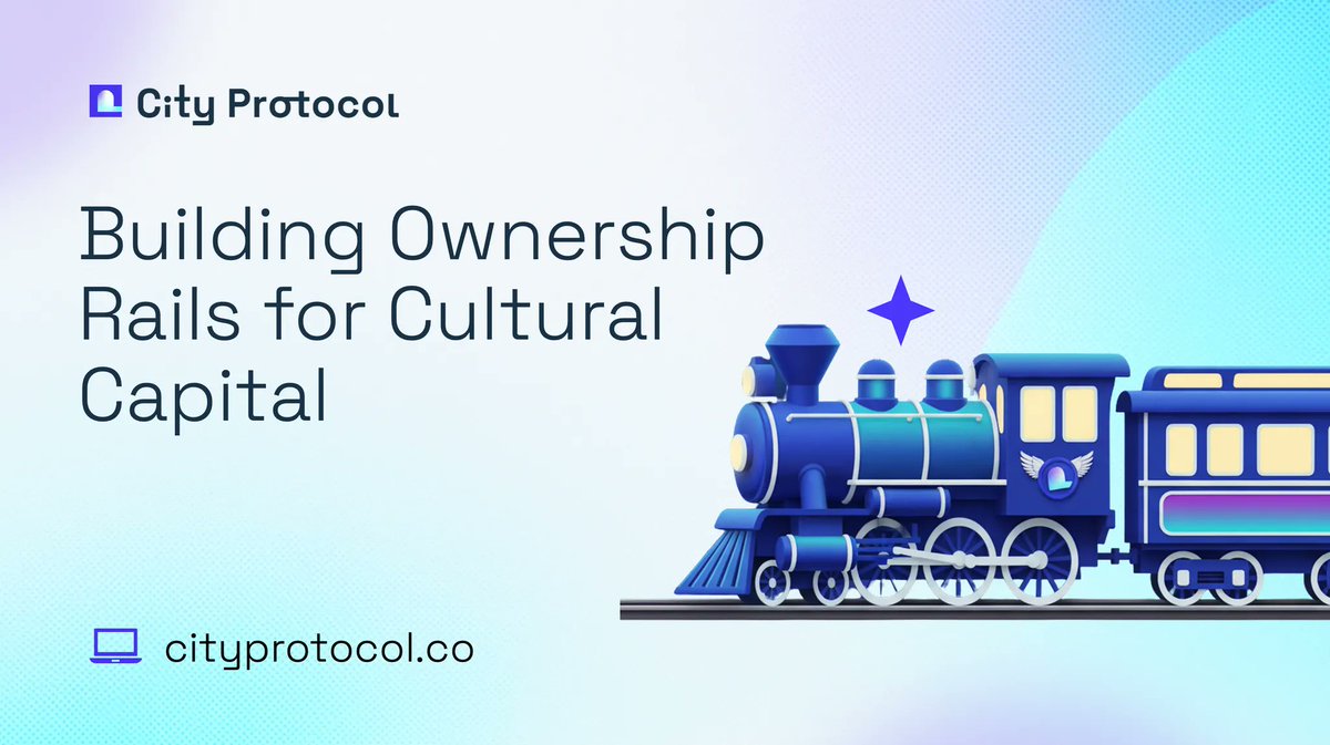 City Protocol is building the on-chain capital market for Intellectual Property (IP). Its vision: If DeFi brought finance on-chain, City Protocol brings culture and storytelling on-chain.

​The Disruption: They liberate IPs from centralized publishers and turn them into liquid,