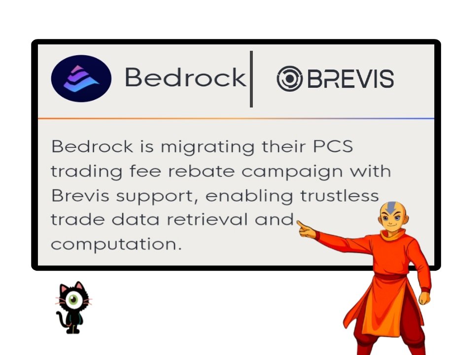 web3_bender's tweet image. bedrock and @brevis_zk partnership

bedrock, a leading multi-asset liquid restaking protocol in defi, is upgrading its popular trading fee rebate campaign on pancake swap.

originally launched in june 2025, the program offered up to 50% rebates on br/usdt pool trades, drawing…