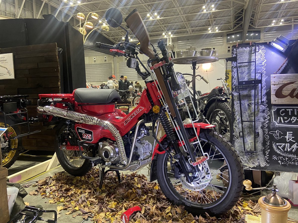 お待たせしました。 CT125ハンターカブ専用 長尺マルチラック 次ロット