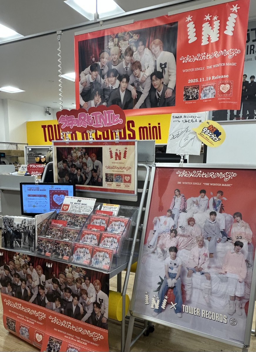 INI 】 \本日入荷日🚚💨/ 🎂WINTER SINGLE 『THE WINTER MAGIC