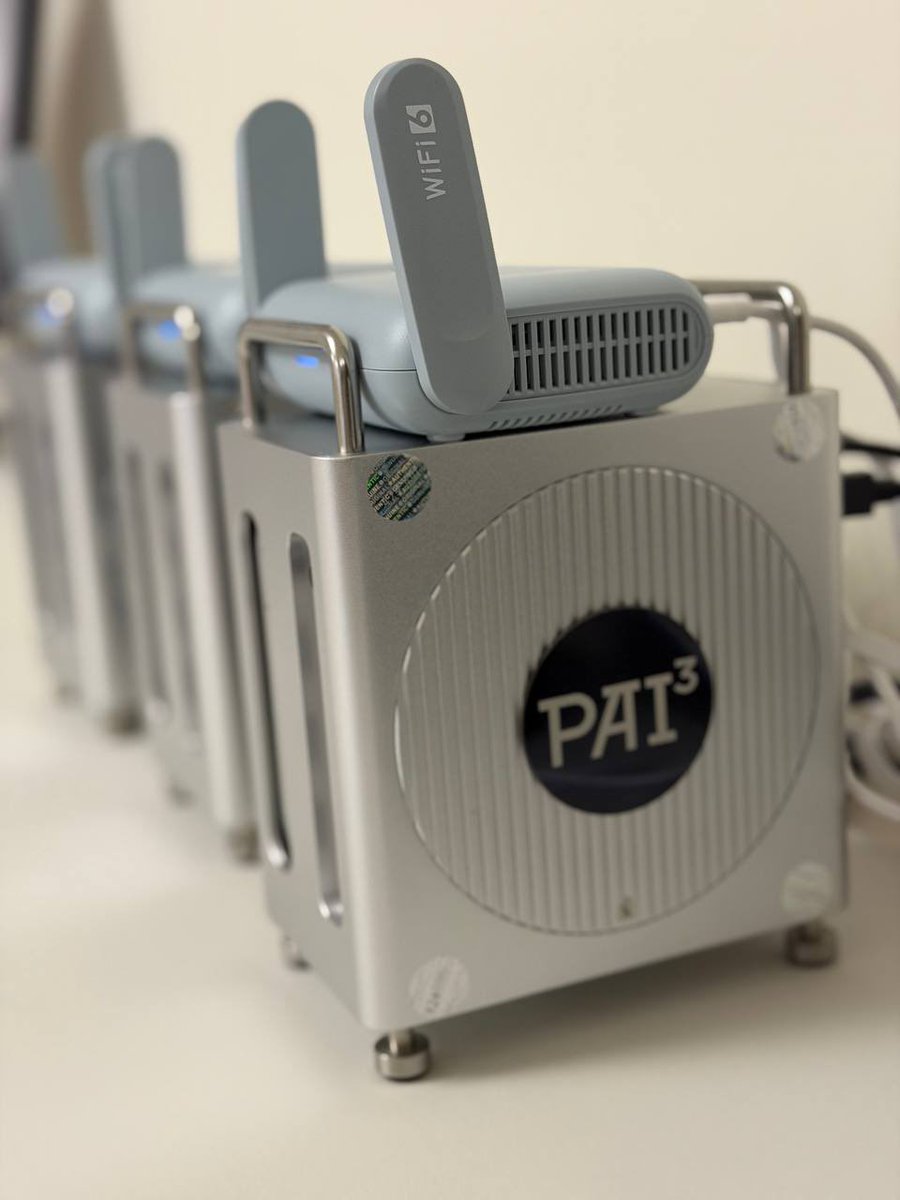 Pai3Ai's tweet image. The next batch of PAI3 Power Nodes is officially ready to ship. 📦🔥

Precision-built. Tested. Engineered for decentralized intelligence at scale.

Every shipment strengthens the global network — and brings real AI ownership closer.

#PAI3 #DecentralizedAI #EdgeCompute…