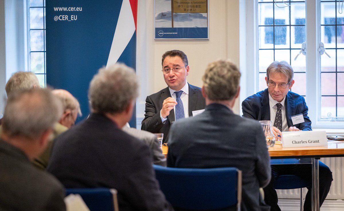 Konuşmacı olarak davet edildiğim Avrupa Reform Merkezi’nde Türkiye ve dünya gündemini değerlendirdim.

Gümrük Birliği’nin güncellenmesi ve AB ülkeleriyle vize uygulamasının kaldırılmasının vaktinin geldiğini;

Doğru politikalarla dünyanın en büyük 10 ekonomisi arasına