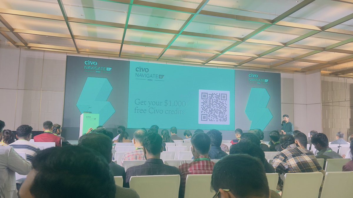 I just joined #CivoNavigateIndia 🚀
Bengaluru | Nov 18 | Four Seasons
If you’re also attending, drop a ‘+1’ so we can connect before the event! <a href="/civonavigate/">Civo Navigate</a> <a href="/CivoCloud/">Civo</a> <a href="/kunalstwt/">Kunal Kushwaha</a>
