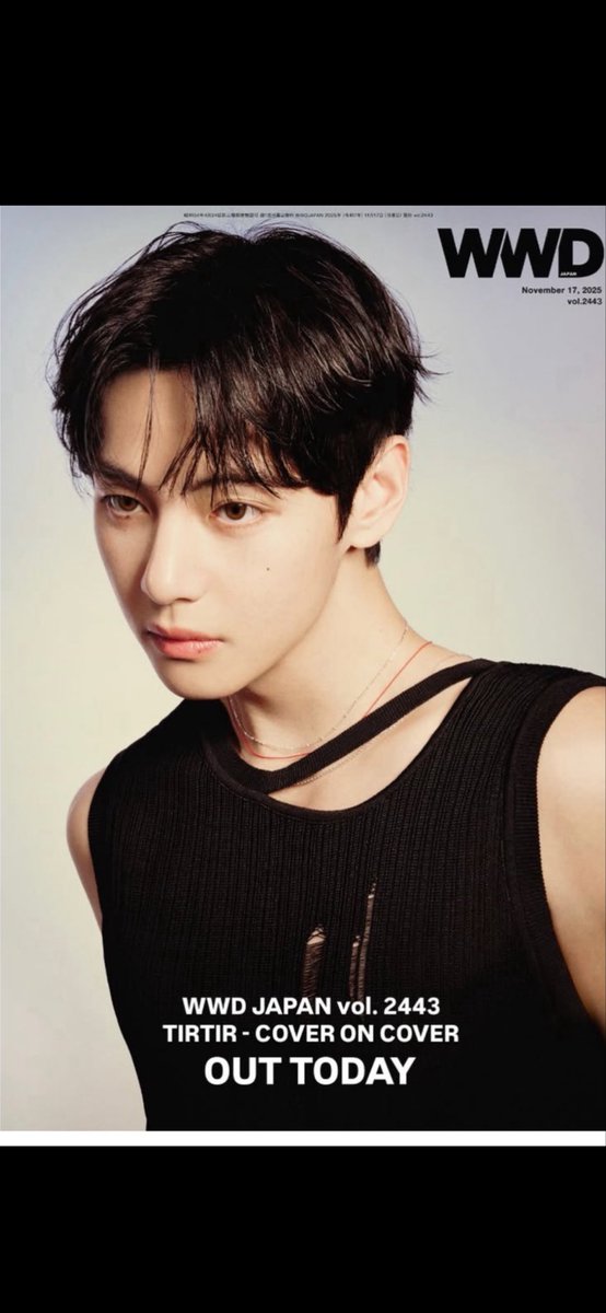 なんと！！ 昨日発売のテヒョンさん表紙 WWDJAPAN たった今近隣2件本屋