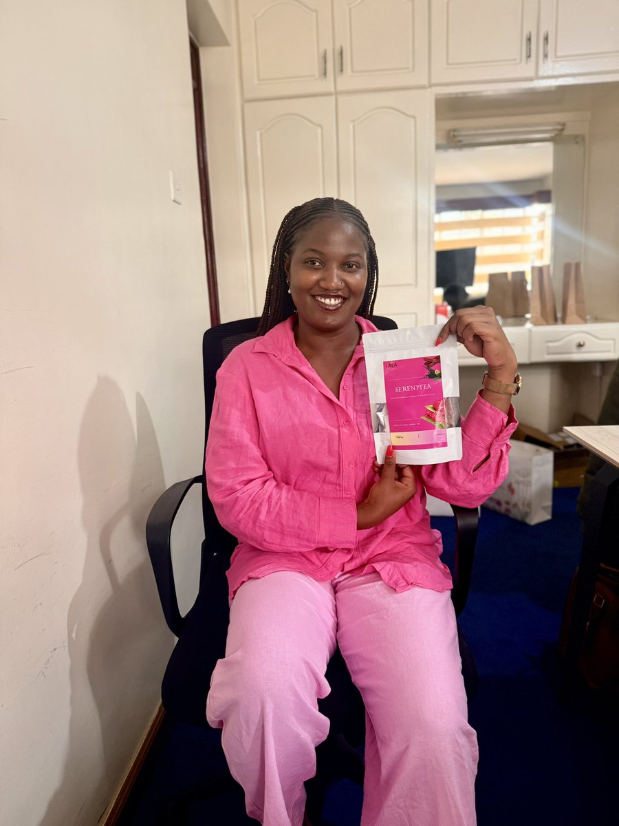 Good morning 

Move through your cycle with ease with Serenitea 🌸

It relaxes cramps, reduces bloating, balances hormones, melts stress, and boosts circulation, helping you feel lighter, calmer and comfortably in control every month. 
At only 675/=