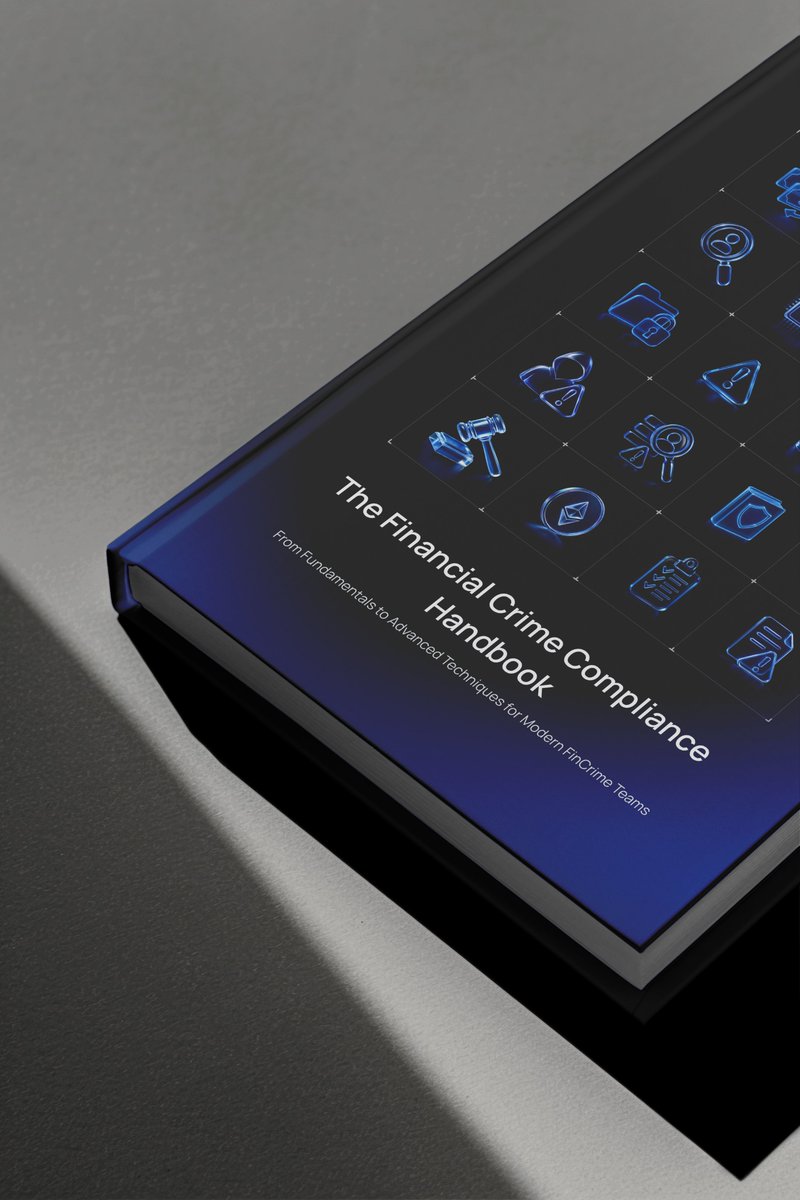 FlagrightHQ's tweet image. 📘It’s finally here: The Financial Crime Compliance Handbook.

Most compliance teams aren’t battling a lack of policies; they’re struggling with fragmentation.

Inconsistent rules across regions, outdated internal workflows, and documentation that hasn’t kept pace with how…