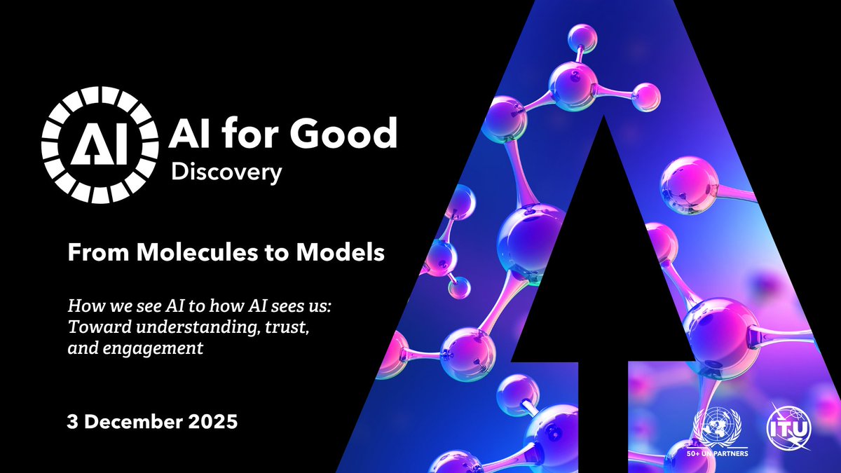 AIforGood's tweet image. How do humans see #AI, and how does AI see us?

Join us on 3 December for this #AIforGood Discovery session with Yuxia Wang (@INSAITinstitute), moderated by Conrad Philipp (@UniJena).

This talk explores how trust between humans and AI develops – from how we perceive…