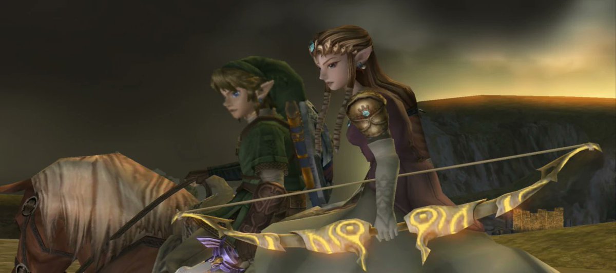 aerithsroses's tweet image. &quot;Why does Zelda have a bow? she&apos;s not a girlboss&quot; 

OMG OPEN THE SCHOOLS!!!!!!!!1