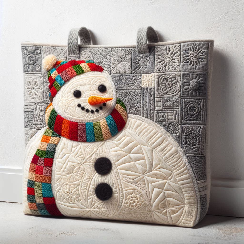 雪だるまのトートバッグ

#AI画像 #羊毛フェルト #フォロバ100：変垢✖