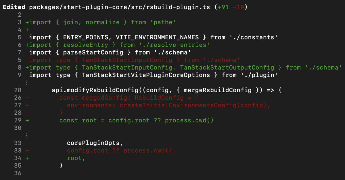 ScriptedAlchemy's tweet image. Time for codex&apos;s nightly task. TanStack Start Rsbuild plugin. Wish &apos;em luck