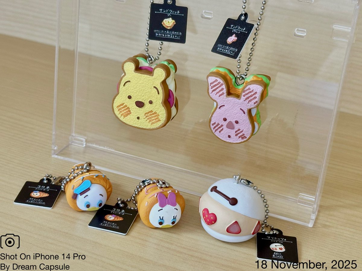 dreamcapsuleCEO's tweet image. 🌟新入荷ガチャ商品プレゼントCP🌟

人気のNuiパンシリーズがガチャで登場🍞
「Nuiパン ディズニーキャラクター ミニチュアキーチェーン」

フォロー&amp;amp;RP(RT)していただいた方の中から抽選で2名様に全5種セットをプレゼント🎁
ドリカプへの入荷日とキャンペーン詳細は↓

#ドリームカプセル…