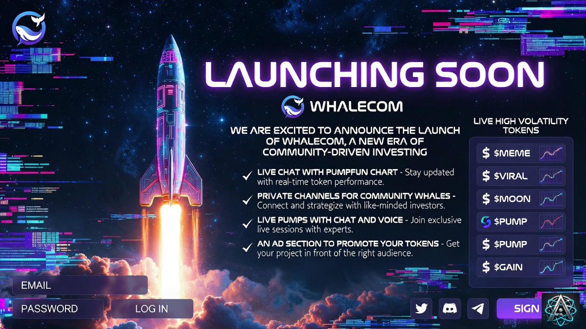 JoeSwanies's tweet image. WhaleCom is launching Soon! 

Get ready ! to PUMP up your trading experience !

Exited ? 👀we are ! 

#AtomicTrust #WhaleCom #Everyone
