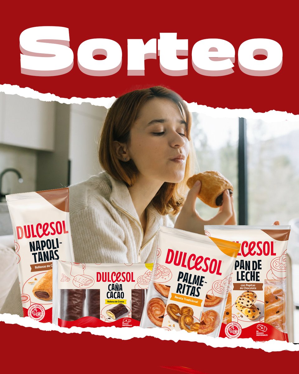 #Sorteo #Dulcesol 🤩 Participa hasta el 30 de noviembre y gana un lote de productos de nuestra marca #Dulcesol. Habrá 5 ganadores.
👉 Sigue a <a href="/vickyfoods/">Vicky Foods</a>
😃 Dale a 'Me gusta' y haz RT
😍 Menciona a 2 amigos con los que lo compartirías.
BBLL: bit.ly/3AHkw0S