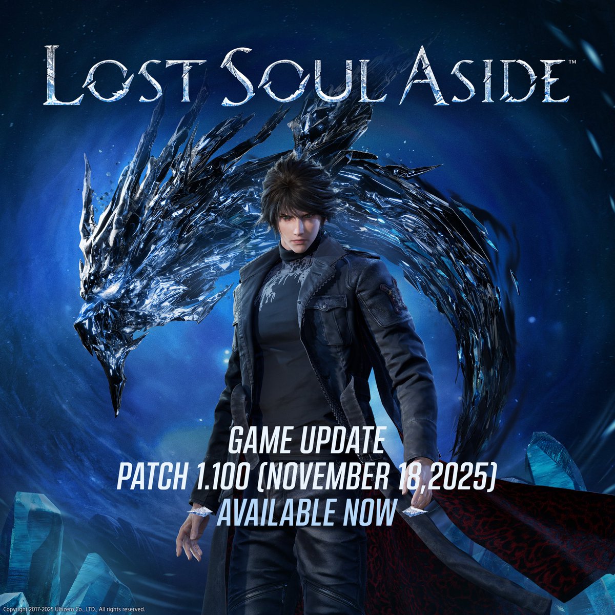 Lost_Soul_Aside's tweet image. Dear souls…
A new patch is now live on both PlayStation 5 and PC!

Enjoy a brand-new challenge mode: Surge of Voidrax! Will you overcome with endless battle ordeal?
Furthermore, we added new skins to deepen Kaser’s customization as well as revamped cinematics!

Patch notes:…
