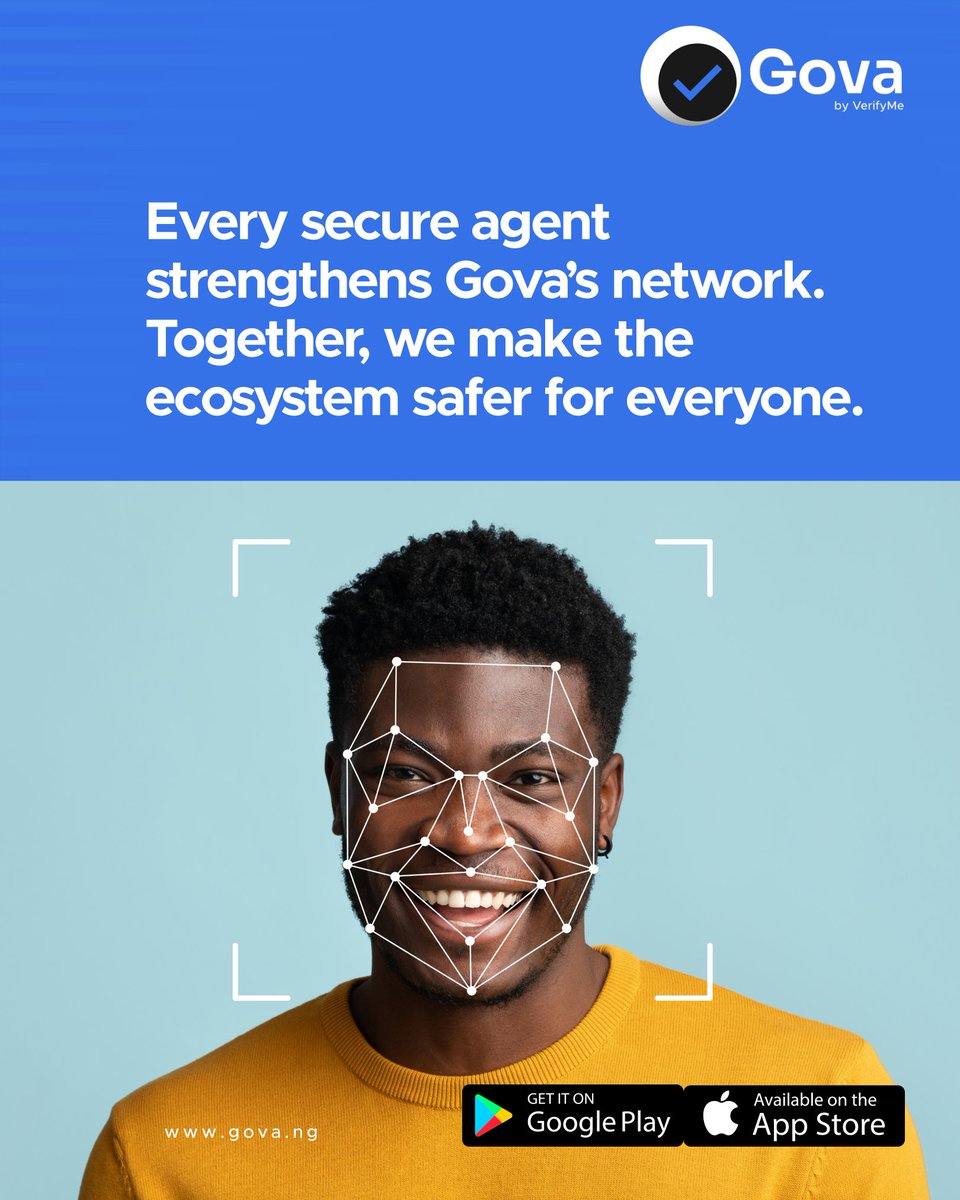 GovaNigeria's tweet image. A safer Gova means stronger opportunities for all.

#GovaCommunity #TrustInAction #SideHustle #SmartHustle #SecureYourEarnings #EarnSmart #GovaApp