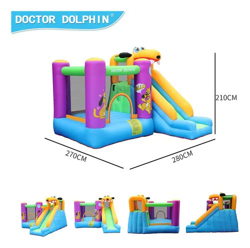 NRBonlineduka's tweet image. 🐶🎉 Let the fun begin with the Puppy Jump ’n Castle by Doctor Dolphin (Model 72007)!
Perfect for home use—features a safe jumping area + slide. Sized at 270×280×210 cm, ideal for kids &amp;amp; toddlers.
📞 +254703361735
#KidsFun #BounceHouse #InflatableCastle #DoctorDolphin