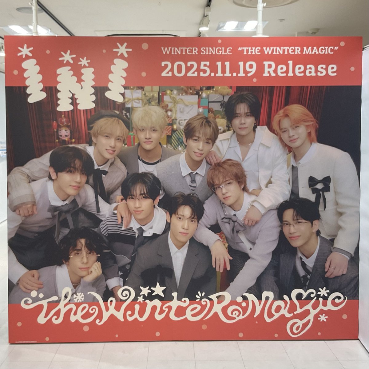 INI】 WINTER SINGLE『THE WINTER MAGIC』本日入荷❄️❕ ただいま店頭