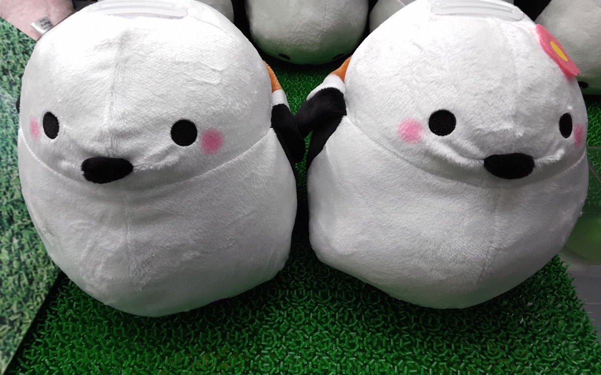 【景品入荷情報📣】
#ふくふくシマエナガ なかよしおやこEX ウルトラBIG
#ｼﾏｴﾅｶﾞ　貯金箱ぬいぐるみ
が入荷しました🤗
#namcoフジグラン宇部店