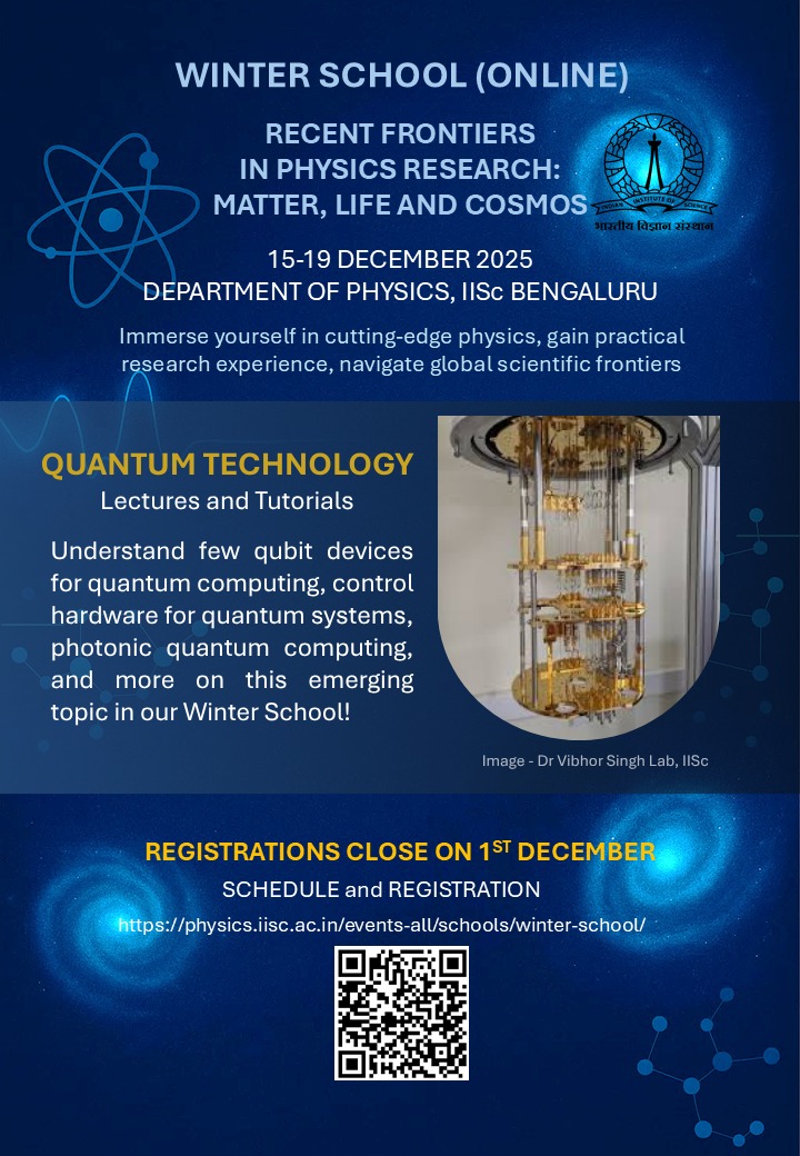 Physics, IISc tweet media