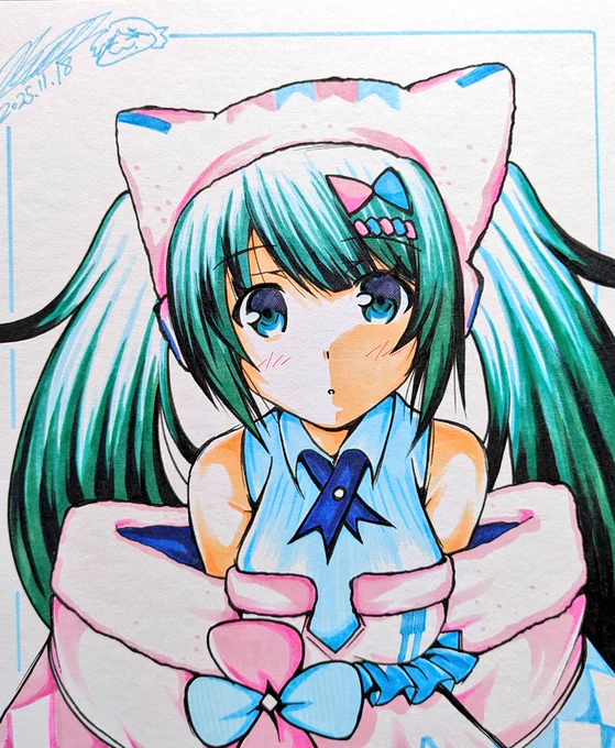 ついに色紙30枚目・マジミラ20ことウインターちゃん。 あと最低でも10枚描きたい。 ※スケジュールの都合により、11月いっぱいまでは返信を控えます。 すみません!いいねだけになります。