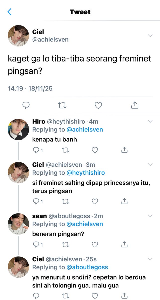 blossomliyu's tweet photo. a #FREDWON one tweet au. 

the reason                        the reaction 
n pict https://t.co/B0JbLL7Yo0