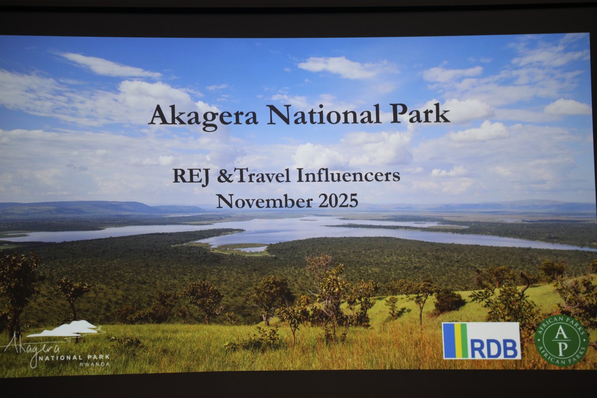 EnviroRwanda's tweet photo. Today marks the start of a 3-day media immersion at @AkageraPark! Rwanda Environmental Journalists’ members will interact with park teams, learn about conservation challenges, and uncover new storytelling angles. A powerful journey ahead!
🌿📸
#RwandaEnvironment #AkageraNP #REJ https://t.co/s8szkKn0OA