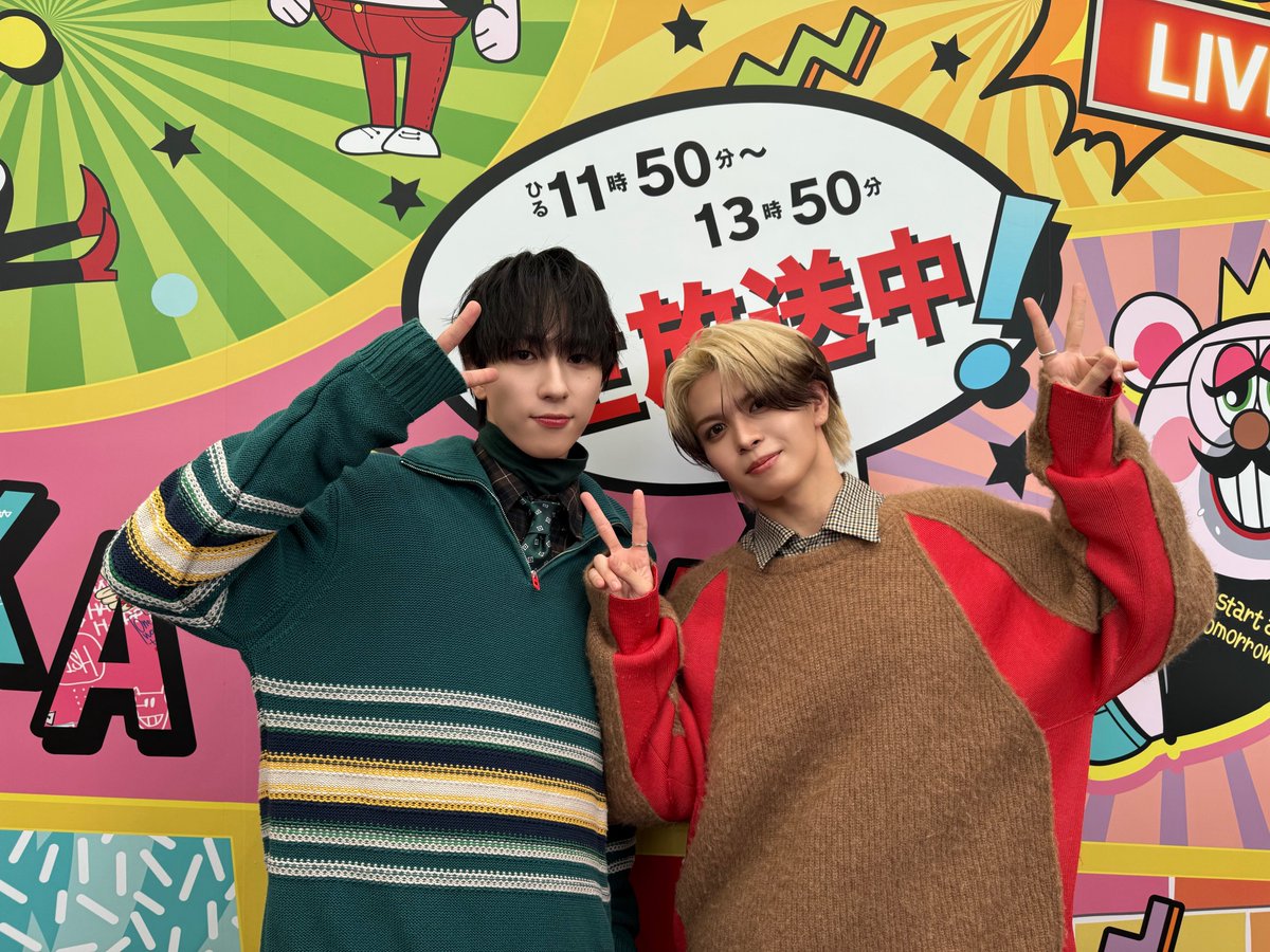 フジテレビ「#ぽかぽか」 #OCTPATH から #四谷真佑 #栗田航兵 が出演