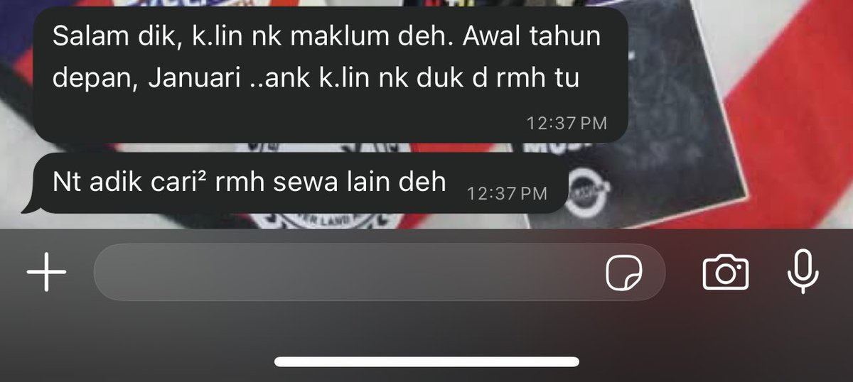 SyahirShari_'s tweet photo. Hm notis sbulan je bagi untuk pindah rumah , dah laa nk cari rumah sewa sekarang ni susah hm . Kalau ade tolong roger yee area Kb 😭😭 https://t.co/xawNnpUWrX
