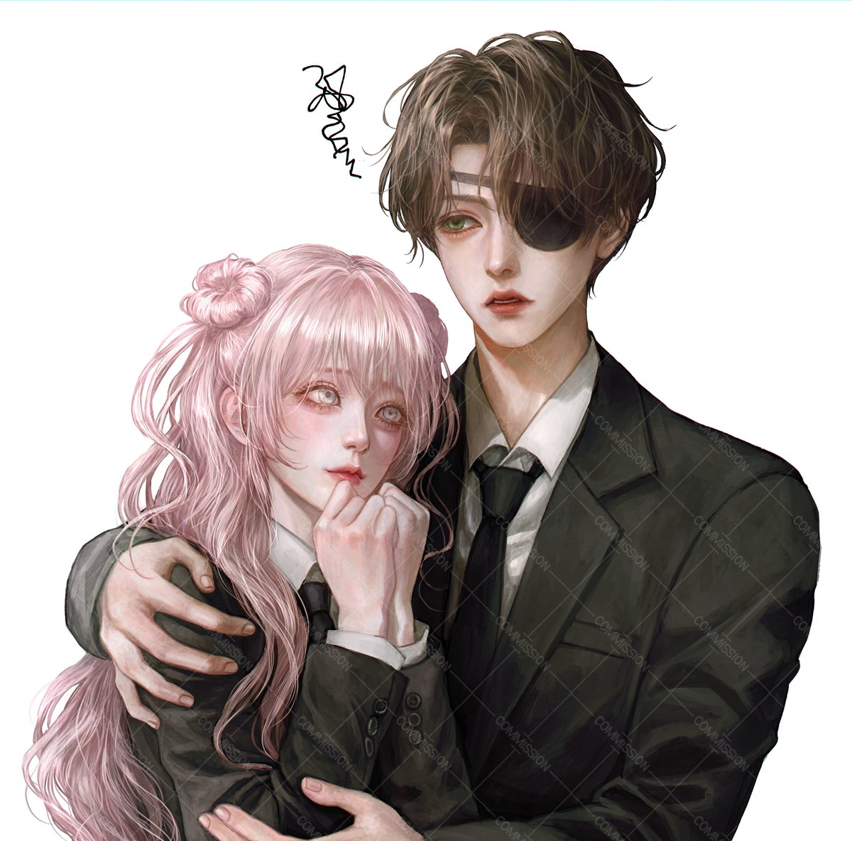 지난달에 작업한 커미션~~